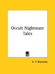 Cover of: Occult Nightmare Tales