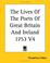 Cover of: The Lives Of The Poets Of Great Britain And Ireland 1753