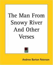 Cover of: The Man From Snowy River And Other Verses by Banjo Paterson