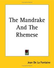 Cover of: The Mandrake And the Rhemese