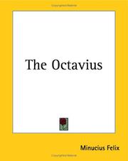 Cover of: The Octavius by Marcus Minucius Felix