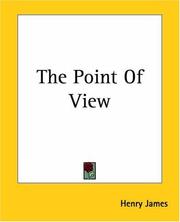 Cover of: The Point Of View