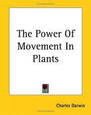 Cover of: The Power Of Movement In Plants by Charles Darwin