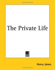 Cover of: The Private Life