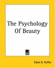 Cover of: The Psychology of Beauty