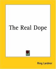 Cover of: The Real Dope by Ring Lardner