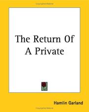 Cover of: The Return of a Private