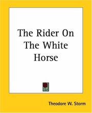 Cover of: The Rider On The White Horse | Theodor Storm