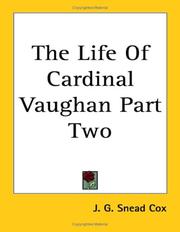 Cover of: The Life of Cardinal Vaughan