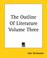 Cover of: The Outline of Literature