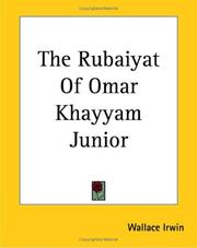 Cover of: The Rubaiyat of Omar Khayyam Junior