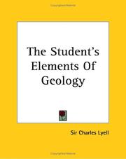 Cover of: The Student's Elements of Geology