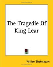 Cover of: The Tragedie Of King Lear by William Shakespeare