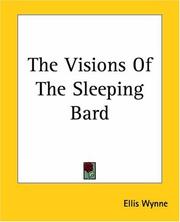 Cover of: The Visions Of The Sleeping Bard by Ellis Wynne