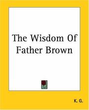 Cover of: The Wisdom Of Father Brown