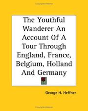 Cover of: The Youthful Wanderer an Account of a Tour Through England, France, Belgium, Holland And Germany