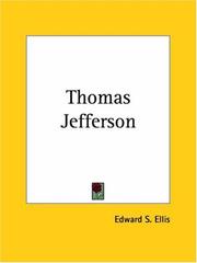 Cover of: Thomas Jefferson by Edward Sylvester Ellis