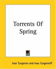 Cover of: Torrents Of Spring by Ivan Sergeevich Turgenev