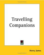 Cover of: Travelling Companions by Henry James