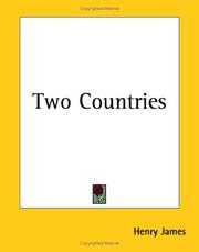 Cover of: Two Countries | Henry James Jr.