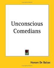 Cover of: Unconscious Comedians