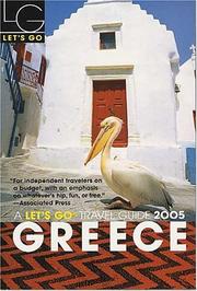 Cover of: Let's Go 2005 Greece (Let's Go Greece)