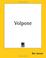 Cover of: Volpone