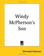 Cover of: Windy Mcpherson's Son by Sherwood Anderson