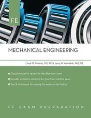 Cover of: Mechanical Engineering: FE Exam Preparation (Fe Exam Preparation)