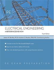 Cover of: Electrical Engineering: A Referenced Review (Pe Exam Preparation)