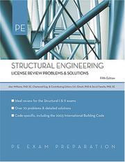 Cover of: Structural Engineering: License Review Problems & Solutions (Pe Exam Preparation)