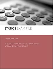 Cover of: Statics Exam File