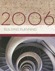 Cover of: Building Planning