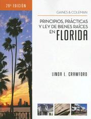 Cover of: Florida Real Estate Principles, Practices & Law (Spanish) (Principios, Practicas y Ley de Bienes Raices En Florida)