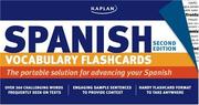 Cover of: Kaplan Spanish Vocabulary Flashcards