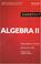 Cover of: Shortcut Algebra II