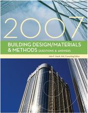 Cover of: Building Design/Materials & Methods Questions & Answers