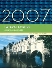 Cover of: Lateral Forces Questions & Answers by John F. Hardt