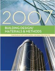 Cover of: Building Design/Materials & Methods