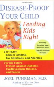 Cover of: Disease-Proof Your Child by Joel Fuhrman