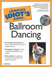 Cover of: The Complete Idiot's Guide(R) to Ballroom Dancing