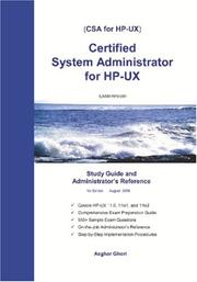 Certified System Administrator for HP-UX by Asghar Ghori