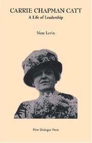 Cover of: Carrie Chapman Catt: A Life of Leadership