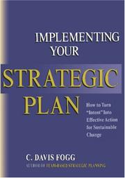 Cover of: Implementing Your Strategic Plan by C. Davis Fogg