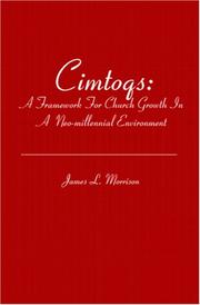 Cover of: Cimtoqs: A Framework for Church Growth in a Neo-millennial Environment