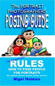 Cover of: The Portrait Photographers Posing Guide: How to pose people for portraits