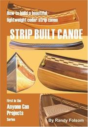 Strip Built Canoe by Randy Folsom