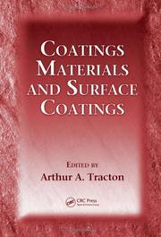 Cover of: Coatings Materials and Surface Coatings