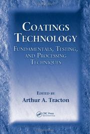 Cover of: Coatings Technology by Arthur A. Tracton