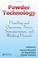 Cover of: Powder Technology